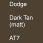 Preview: Dodge, Dark Tan (matt), AT7.